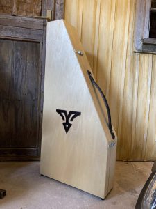 Custom Case für Mercedes Hubcap Guitar von 3Saiter